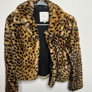 Cheetah Crop Jacket